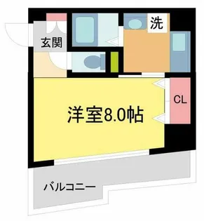 アベニュー甲子園口【302号室】の間取り