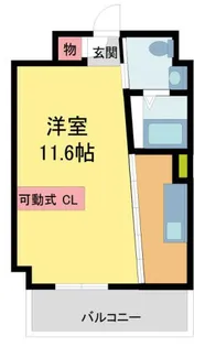 ポルトボヌール【9階】の間取り