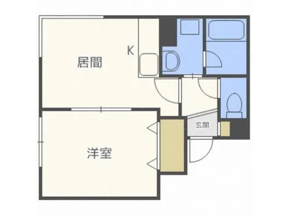 カナロアハウス【1階】の間取り