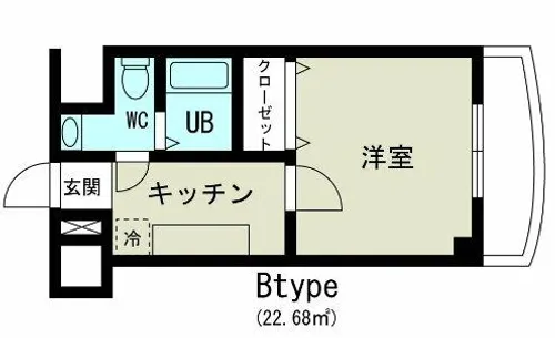 ノルデンハイムリバーサイド十三【8階】の間取り