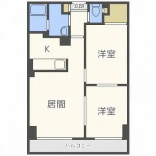 グレース豊平2番館【9階】の間取り