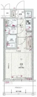 サムティ北梅田VESSEL【9階】の間取り