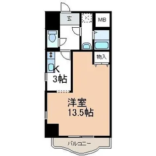 ミカワ安城ヒルズ(マンション)【401号室】の間取り