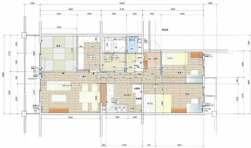 グレイス茶屋ヶ坂駅前【405号室】の間取り