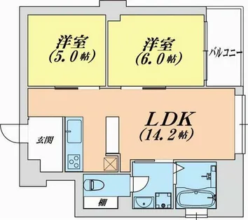 プリオーレリベルタ【3階】の間取り