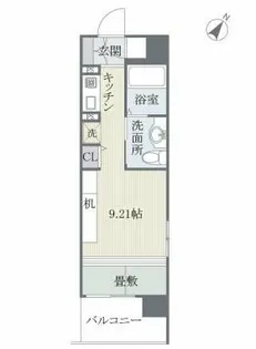 フェルト627【3階】の間取り