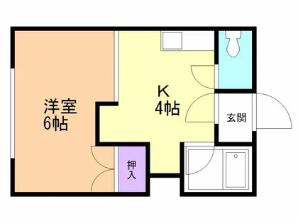 フォーブルパド【201号室】の間取り