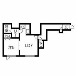 ノースヴィラ【2階】の間取り