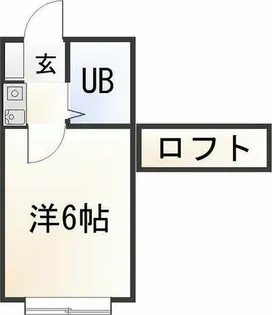 コスモ21梅坪Ⅱ【201号室】の間取り