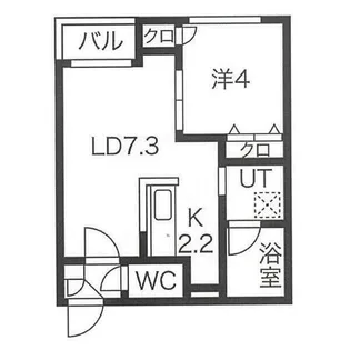 アズールⅥ【503号室】の間取り