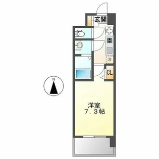 S-FORT大須観音【9階】の間取り