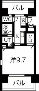 CASTELLO ASSO【3階】の間取り