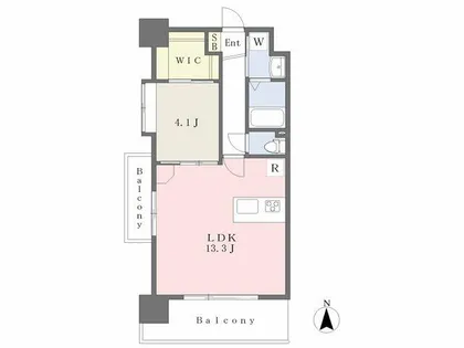 アルティザ小倉【12階】の間取り