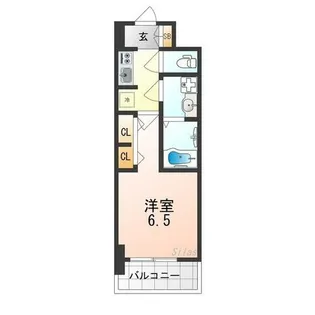 大阪府堺市堺区熊野町東4丁【マンション】の間取り