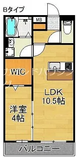 COZY岸里Ⅱ【1階】の間取り