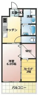 WORVE吹田江坂【4階】の間取り
