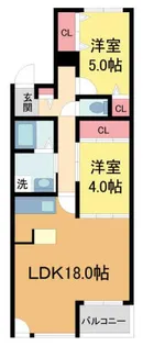 芦屋翠ヶ丘アーバンリズ【303号室】の間取り