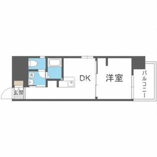 GARDENIA鶴見【9階】の間取り
