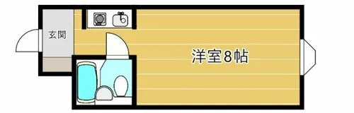レナジア高槻【3階】の間取り