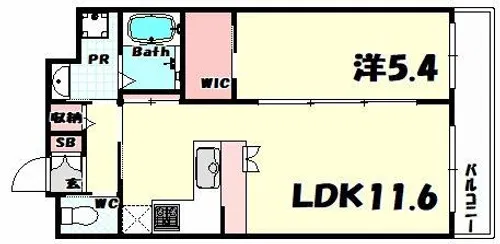 グレイスガーデン【3階】の間取り