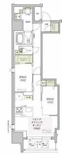 アーバネックス堺筋本町【14階】の間取り