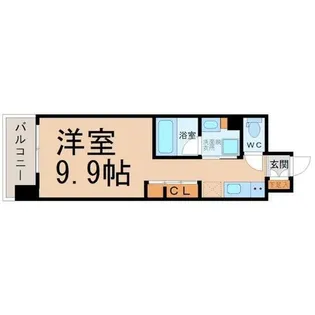 エスペランサ上前津【14階】の間取り