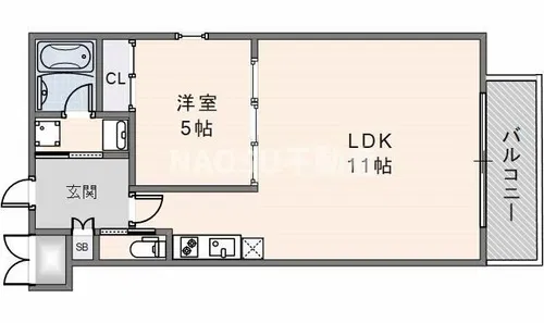 プレジオ荒本新町【901号室】の間取り