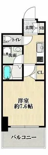 ふぁみーゆ中百舌鳥【4階】の間取り