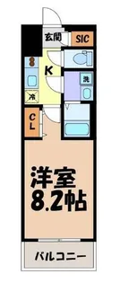 S-RESIDENCE金山altano【2階】の間取り