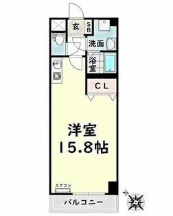 愛知県名古屋市南区氷室町【マンション】の間取り