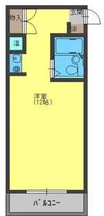 リバーサイド門真【3階】の間取り