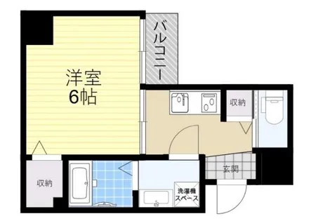 HERITAGE夕陽丘【9階】の間取り