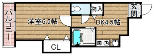 JEUNESSEmm【3階】の間取り
