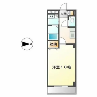 本州ビルⅢ【5階】の間取り