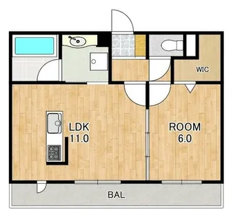 ハイドンホーフ【2階】の間取り