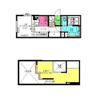 Scottsdale【101号室】の間取り