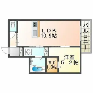 COPIA NOBLE【101号室】の間取り