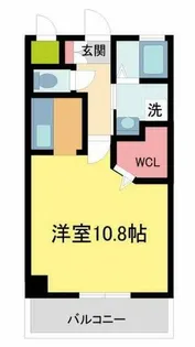 グランハイム夙川【302号室】の間取り