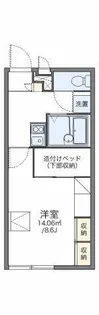 レオパレスKIMURA【2階】の間取り