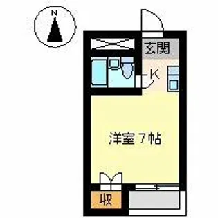 パール熱田【4階】の間取り
