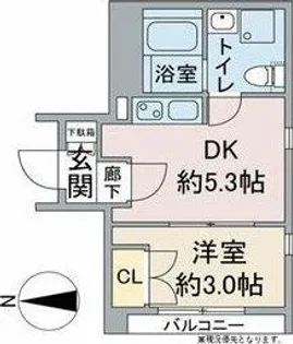 アーバン栄【6階】の間取り