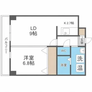 SOAR RIDGE【7階】の間取り