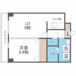 SOAR RIDGE【7階】の間取り