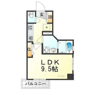 YAMASHO23【5階】の間取り