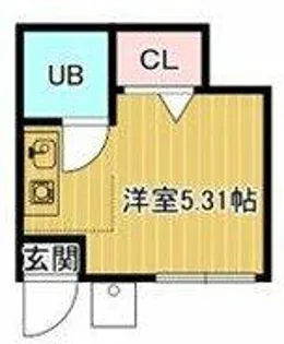 サテライト八田寺【1階】の間取り