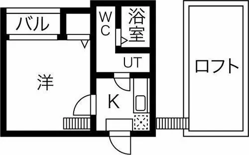 エスポワール六番町【1階】の間取り