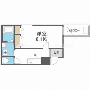 フジパレス堺北長尾ウエスト【203号室】の間取り
