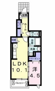 River・Line【1階】の間取り