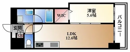 SOU大須【13階】の間取り