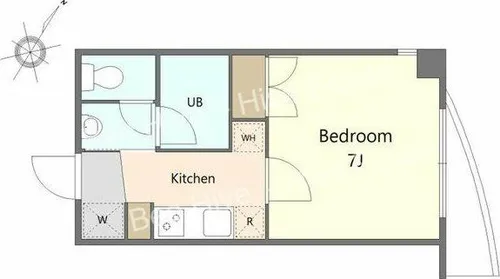 ラ・メゾンド・アップル【2階】の間取り
